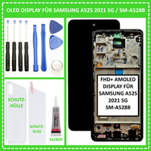 Load image into Gallery viewer, AMOLED Display für Samsung A52s 2021 5G (SM-A528B) LCD FHD Bildschirm Touch Screen