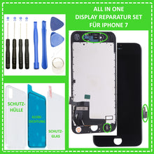 Lade das Bild in den Galerie-Viewer, LCD Display für iPhone 7 Retina HD Bildschirm 3D Touch Screen in Schwarz Black