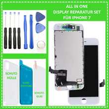 Lade das Bild in den Galerie-Viewer, Display für iPhone 7 LCD Retina HD Bildschirm Glas 3D Touch Screen in Weiß White