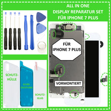 Lade das Bild in den Galerie-Viewer, LCD Display für iPhone 7 PLUS VORMONTIERT Retina HD Bildschirm 3D Touch Screen in Weiß White