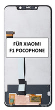Lade das Bild in den Galerie-Viewer, LCD Display für Xiaomi Pocophone F1 Full HD Bildschirm Touch Screen Schwarz