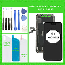Lade das Bild in den Galerie-Viewer, LCD Display für iPhone XS Retina HD Bildschirm TFT 3D Touch Screen in Schwarz Black