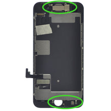 Lade das Bild in den Galerie-Viewer, LCD Display für iPhone 8 PLUS VORMONTIERT Retina HD Bildschirm 3D Touch Screen in Schwarz Black