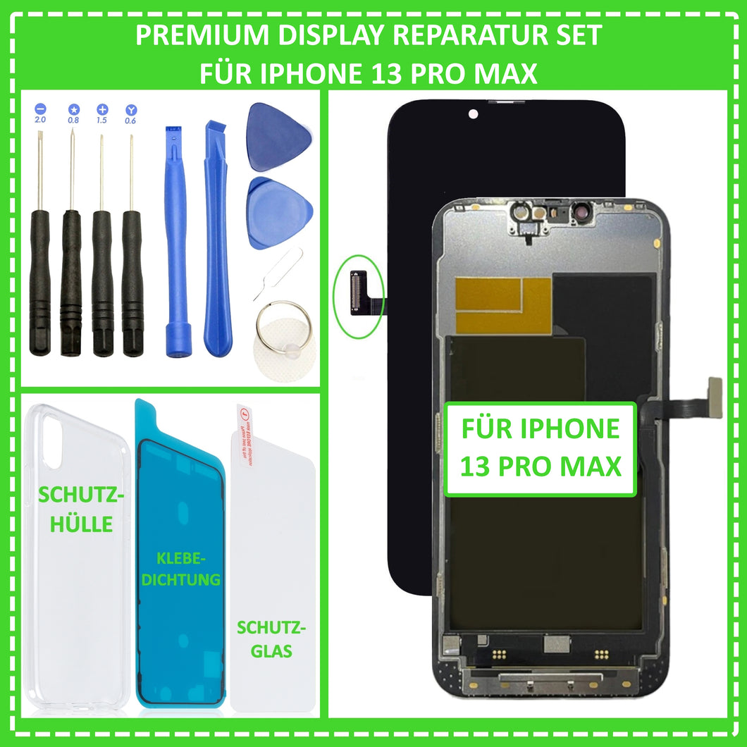 LCD Display für iPhone 13 PRO MAX Bildschirm HD 3D Touch Screen OLED Front 6,7