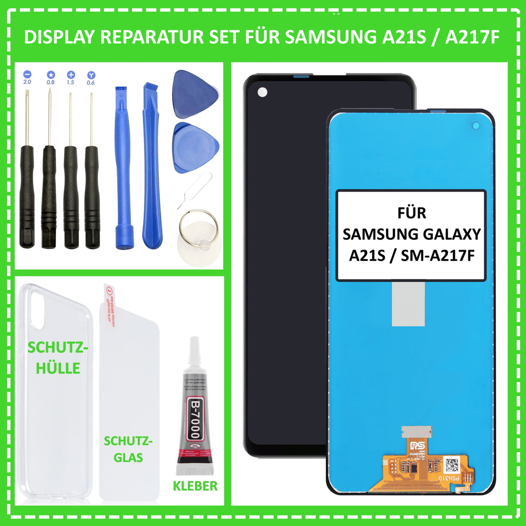 LCD Display für Samsung Galaxy A21s SM-A217F Touch Screen Bildschirm Glas