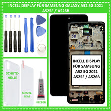 Lade das Bild in den Galerie-Viewer, Incell Display für Samsung A52 5G 2021 SM-A525F SM-A526B LCD FHD Touch Screen Glas
