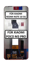 Load image into Gallery viewer, LCD Display für Xiaomi Redmi Note 10 5G &amp; Poco M3 Pro Touch Screen Schwarz Black
