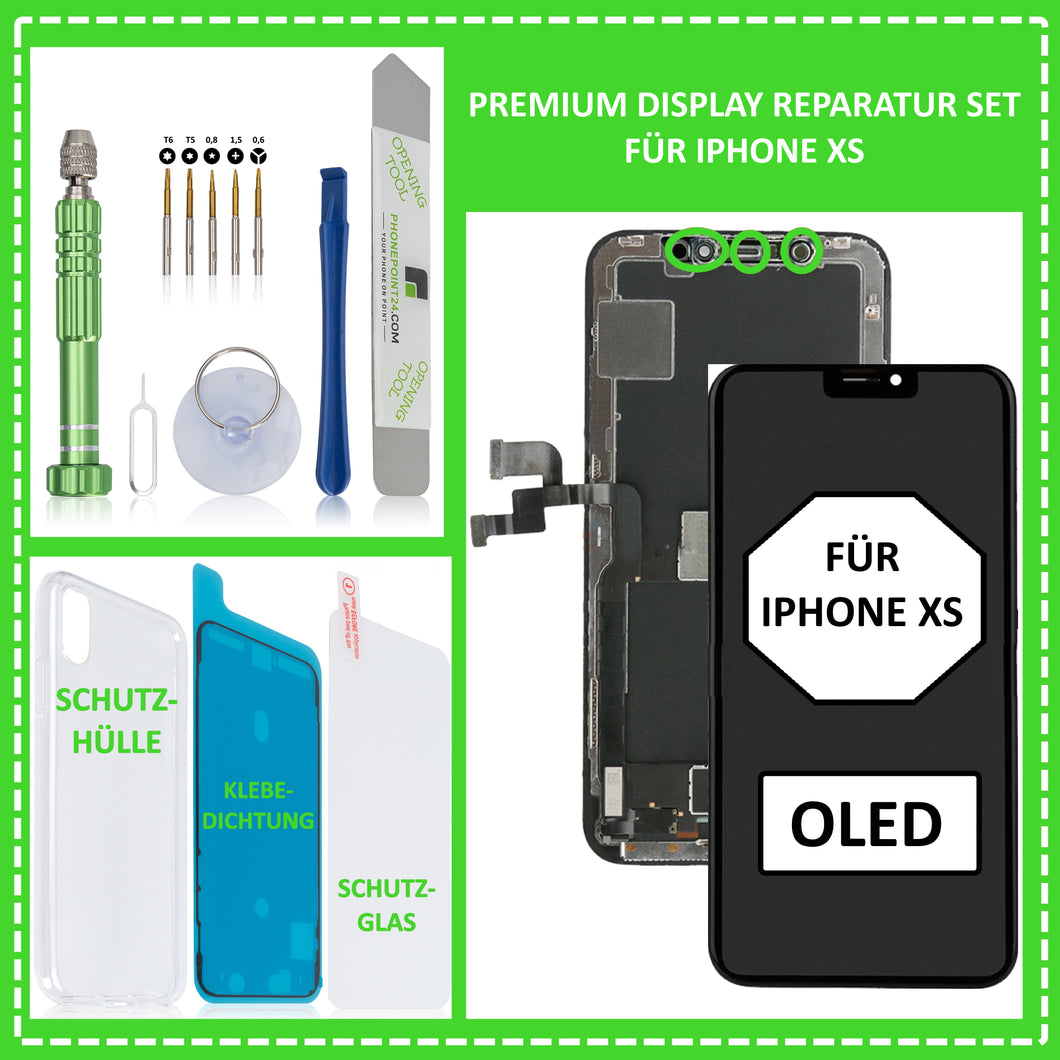 Brinonac Display Per IPhone XS, 5,8" Schermo Full HD LCD Retina - Foto 11