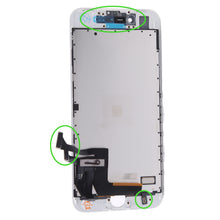 Load image into Gallery viewer, &lt;transcy&gt;LCD display for iPhone 8 Retina HD screen 3D touch screen glass in white white&lt;/transcy&gt;
