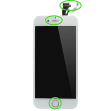 Load image into Gallery viewer, &lt;transcy&gt;LCD display for iPhone 6 Plus PRE-ASSEMBLED Retina HD screen 3D touch screen glass in white white&lt;/transcy&gt;
